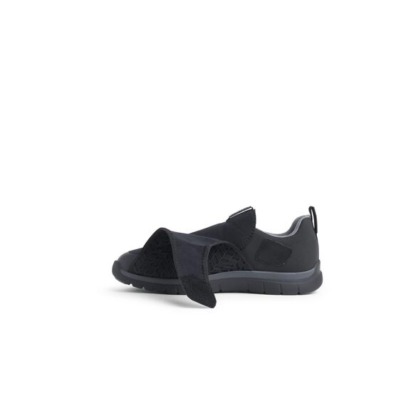 Anodyne Men's No. 84 Sport Double Depth Stretch Sneaker Black 10 Wide